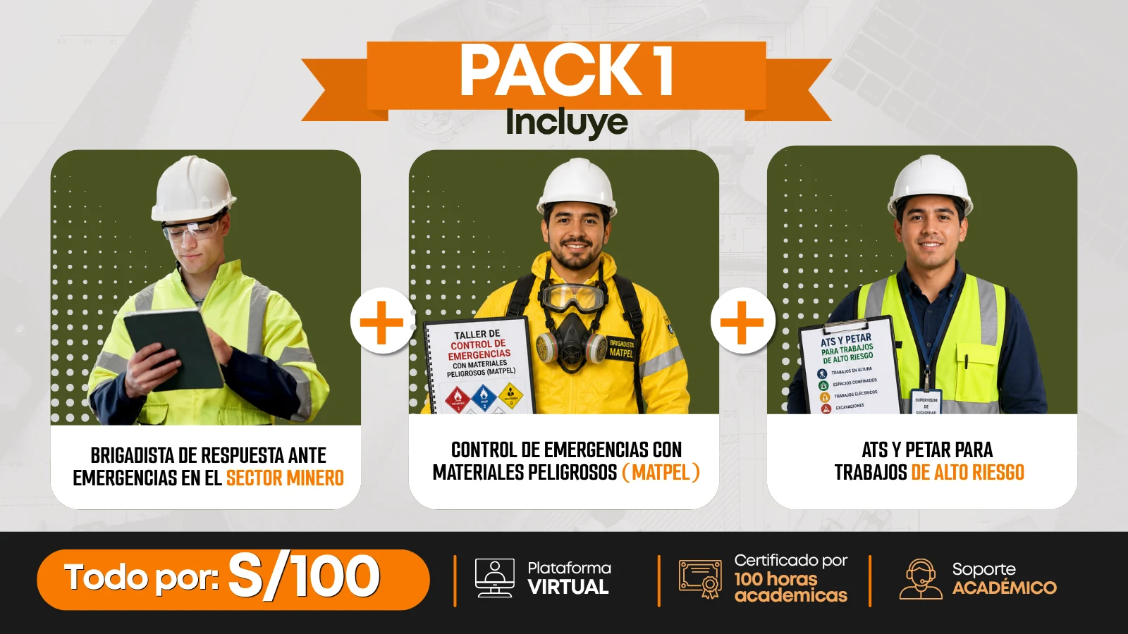 PACK 1 – Respuesta y Control de Emergencias Mineras