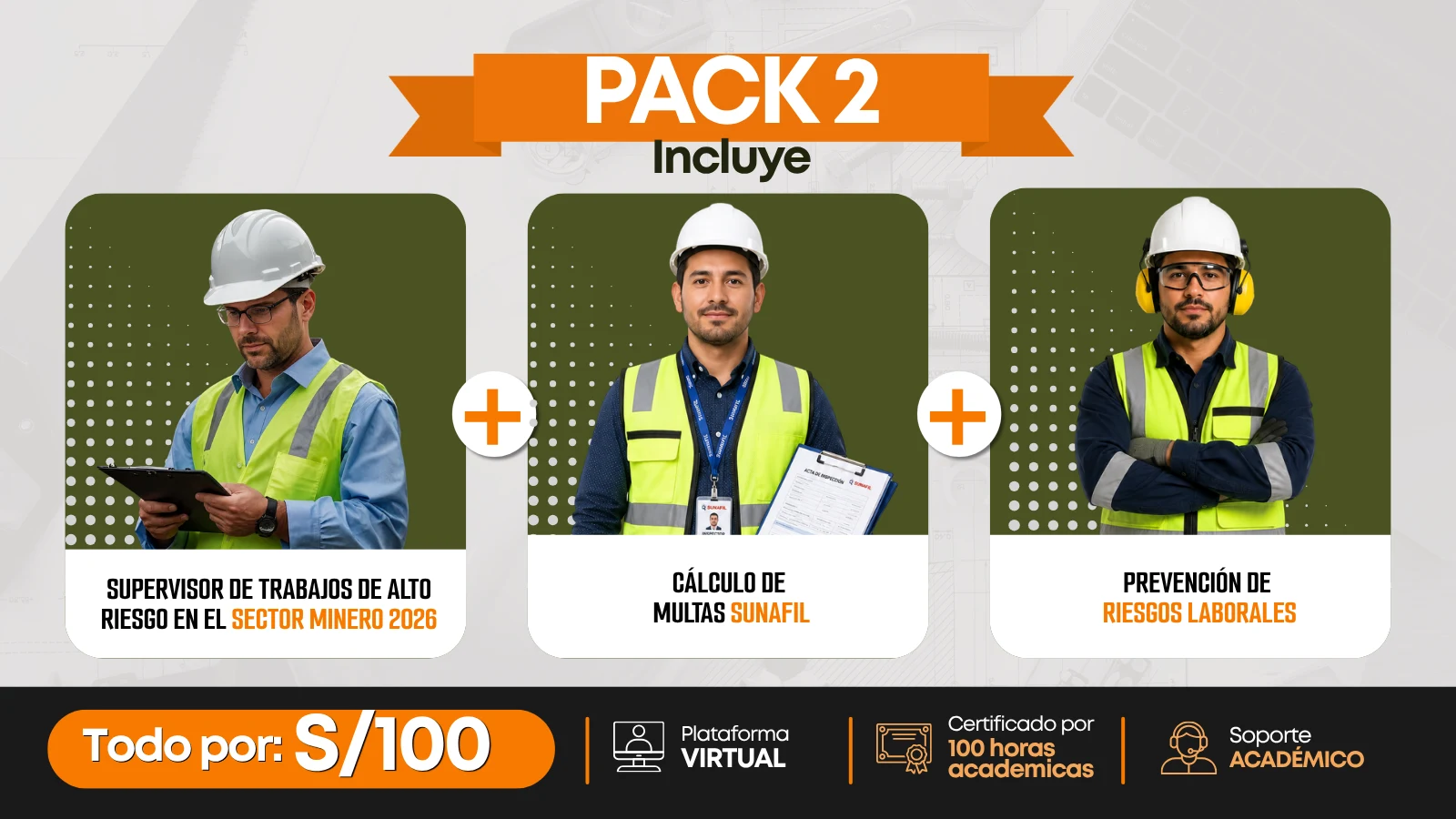 PACK 2 – Supervisión y Seguridad en Trabajos de Alto Riesgo