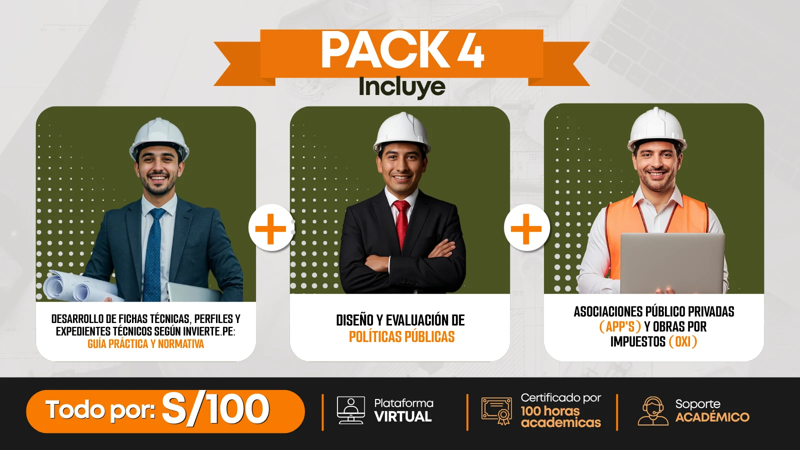 PACK 4 – Gestión de Inversión Pública e INVIERTE.PE