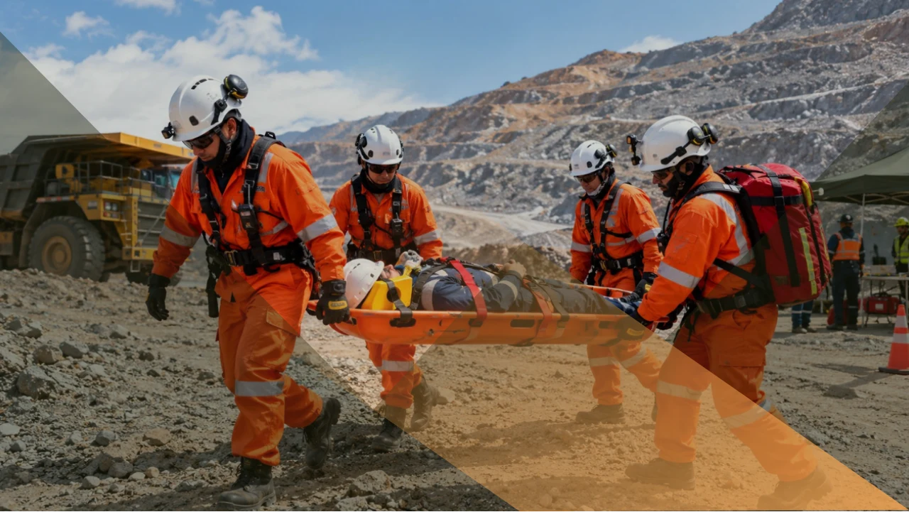 Curso de Rescate Minero en Operaciones Mineras A Tajo Abierto